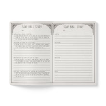 Load image into Gallery viewer, Bible Study Softcover Journal - SOAP Notes, Faith Journal / Notebook
