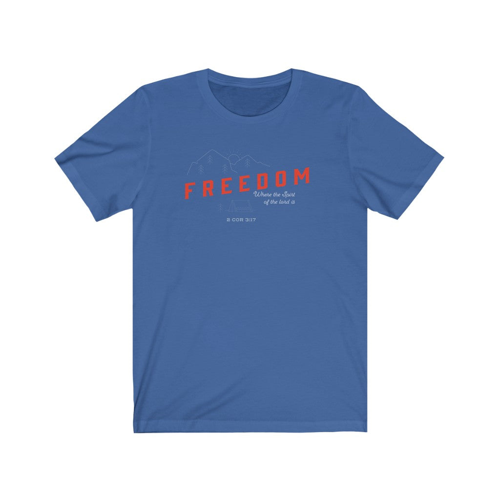 Unisex Jersey Short Sleeve  Freedom Tee