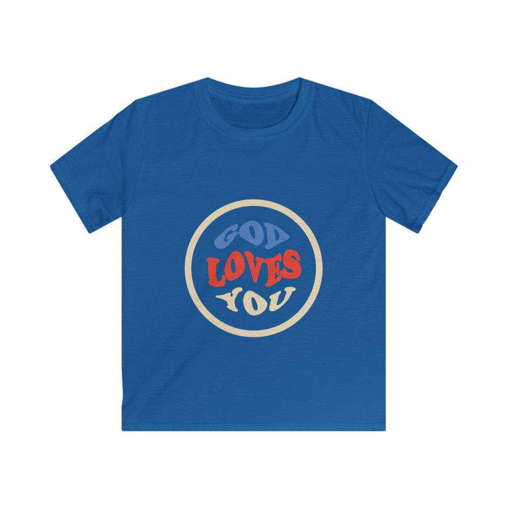 God Loves You Kids Tee