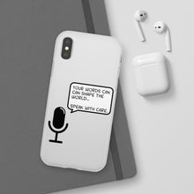 Load image into Gallery viewer, Speak with Care phone Flexi Cases
